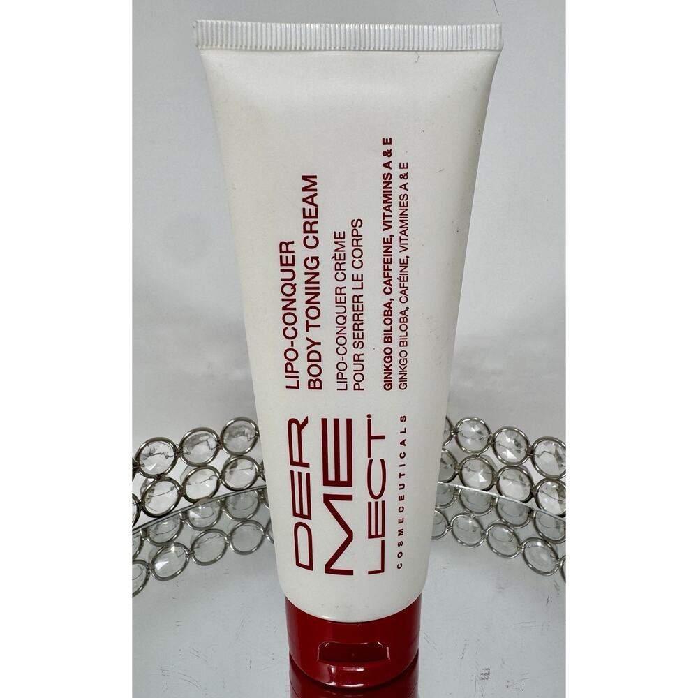 DERMELECT LIPO CONQUER Body Toning Cream 4oz/120mL FULL SZ SEALED.